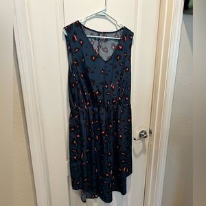 SHEIN curve 3xl Animal Print Dress